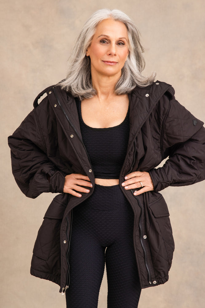 All Seasons Utility Jacket Black