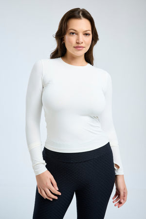 Classic Sport Long Sleeve Ivory