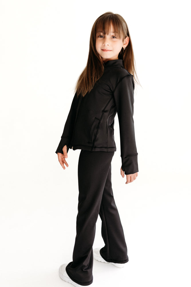 Kids FORMFIT Track Jacket Black