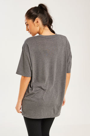 Boyfriend Tee Smokey Grey