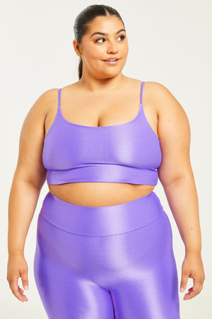 Hi-Shine Sculpting Bralette Violet (FINAL SALE)