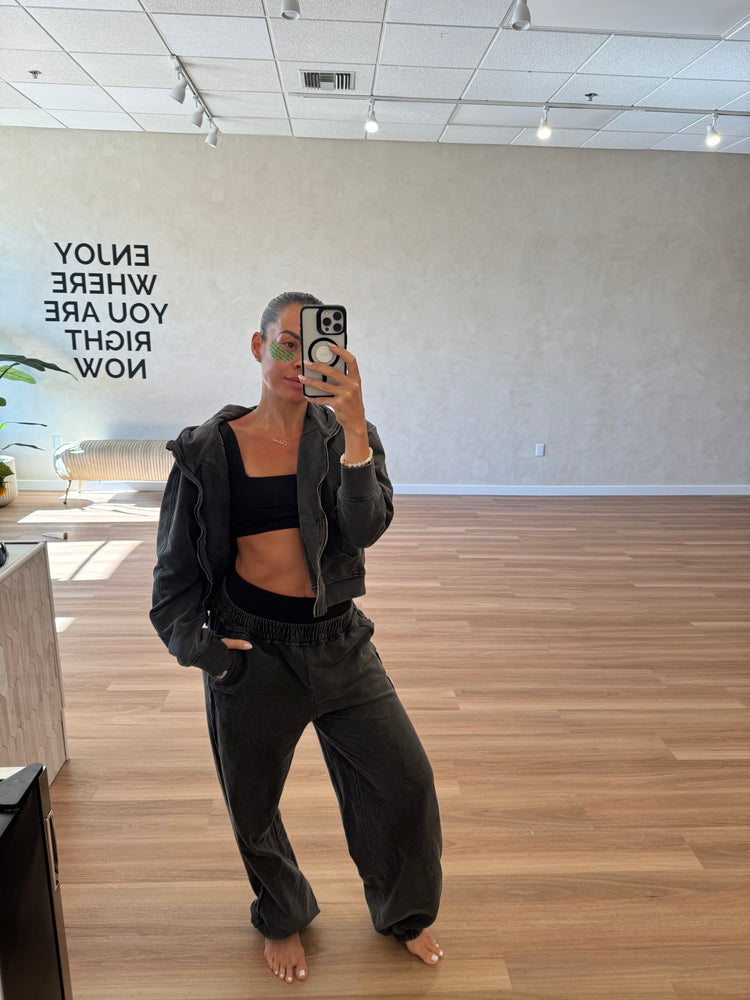Vintage Wash Sweatpants Ash