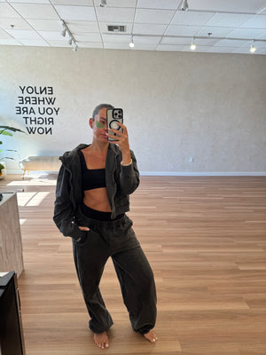 Vintage Wash Sweatpants Ash