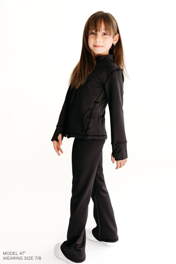 Kids FORMFIT Flare Leggings Black