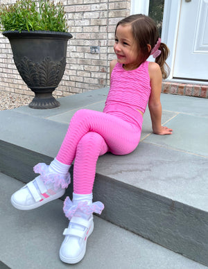 Original Kids Leggings Hot Pink