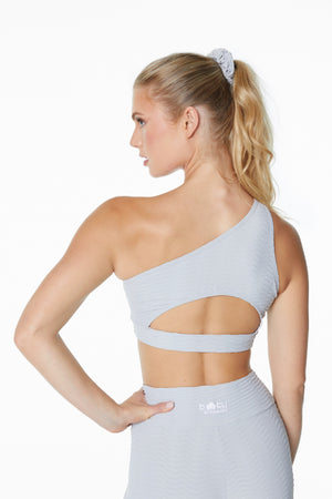 Original One Shoulder Top Cinza (FINAL SALE)