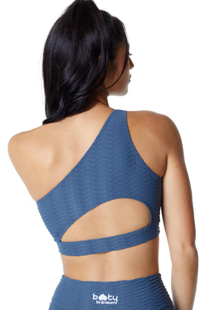 Original One Shoulder Top Slate