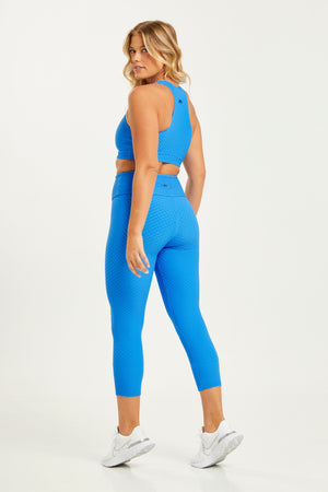 Croco Skin Cropped Leggings Quench