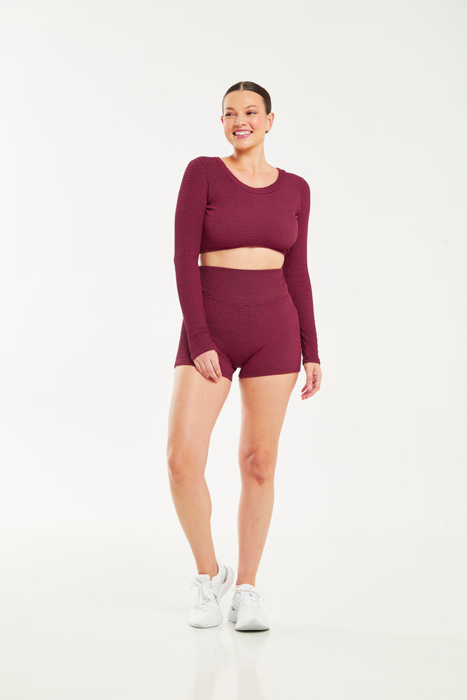 Lounge Shorts Merlot (FINAL SALE)