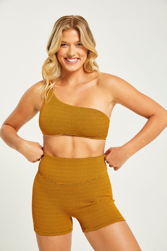 Lounge One Shoulder Top Honey (FINAL SALE)