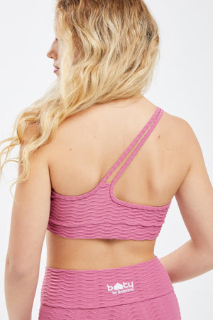 Original One Shoulder Bandeau Rose