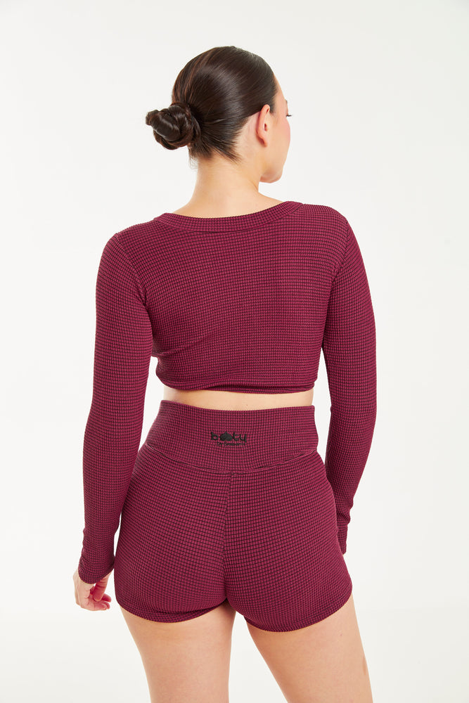 Lounge Long Sleeve Merlot