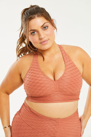 Chrome Curvy Top Blush (Final Sale)