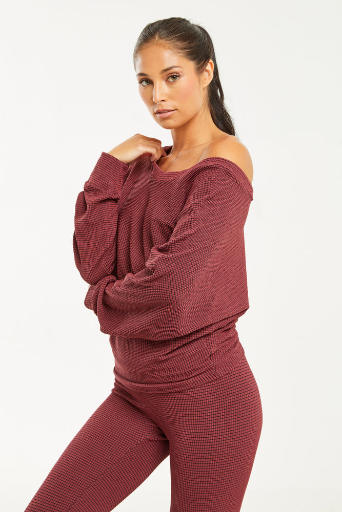 Lounge Pullover Merlot