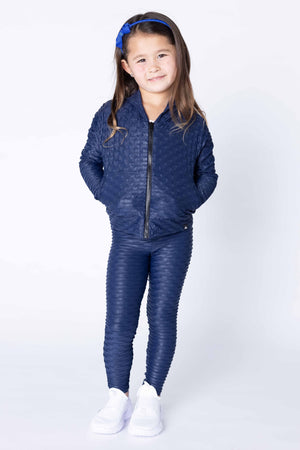 Chrome Kids Leggings Twilight