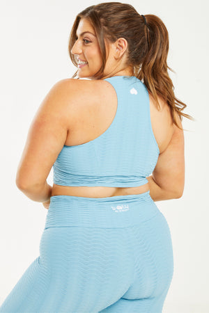 Original Curvy Top Something Blue (FINAL SALE)