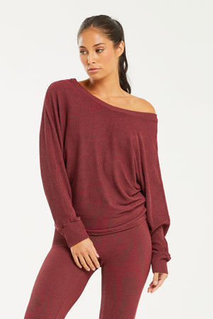 Lounge Pullover Merlot