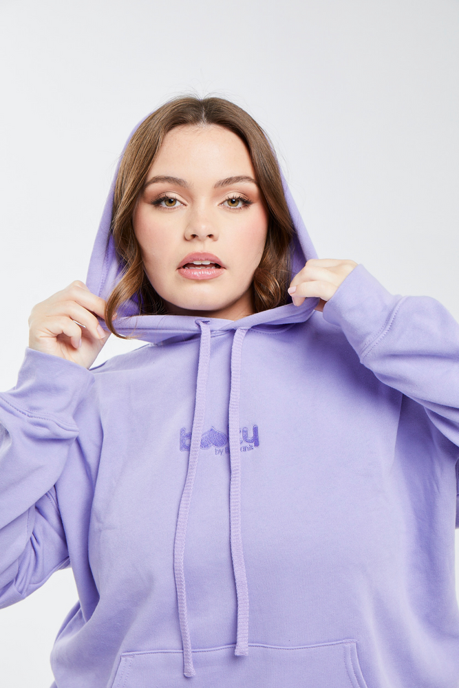 Oversized Booty Hoodie Lavender