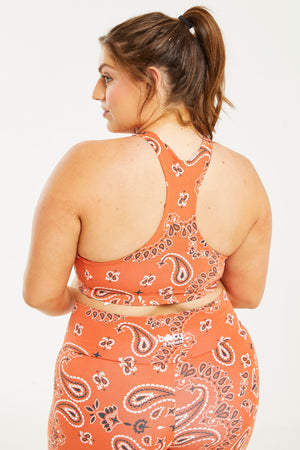 Bandana Effortless Top Paprika (FINAL SALE)