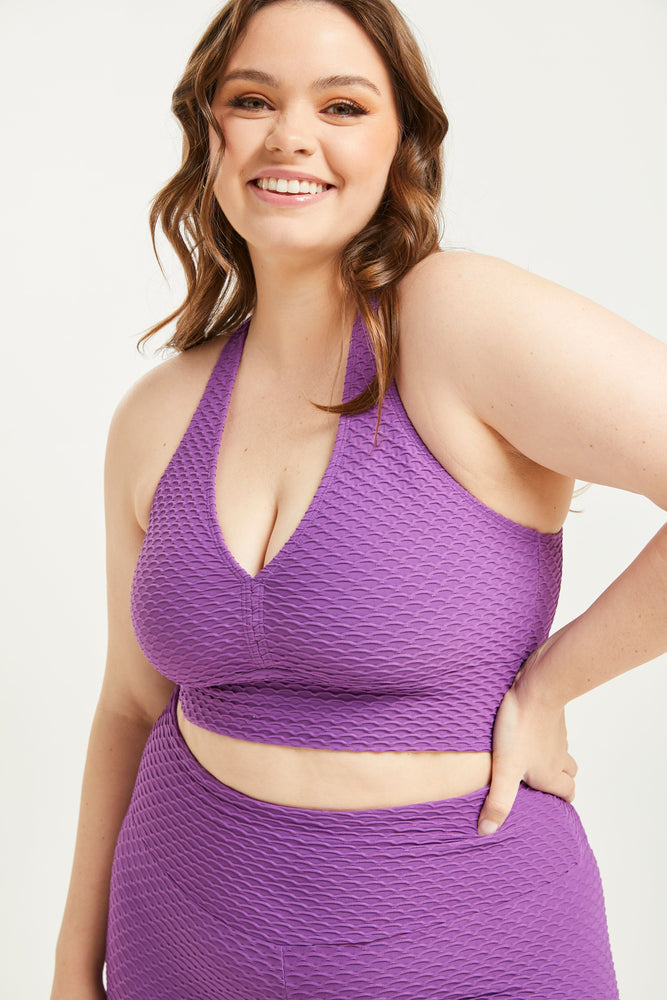 Croco Skin Curvy Top Gem (FINAL SALE)