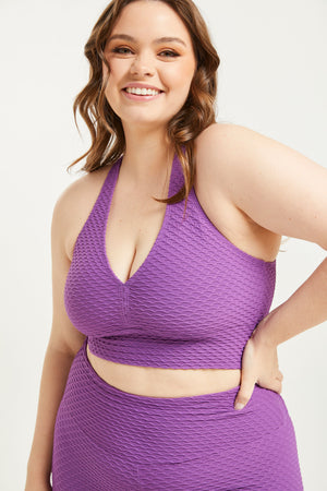 Croco Skin Curvy Top Gem (FINAL SALE)