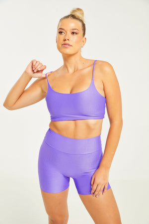 Hi-Shine Sculpting Bralette Violet (FINAL SALE)