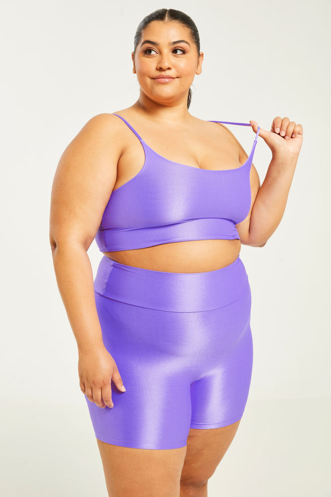 Hi-Shine Sculpting Bralette Violet (FINAL SALE)