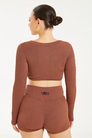 Lounge Long Sleeve Mahogany