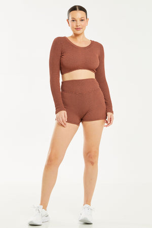 Lounge Shorts Mahogany