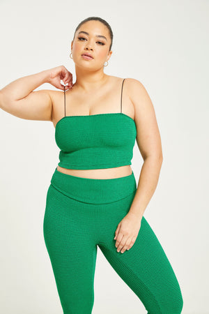 Lounge Strappy Tank Kelly Green (FINAL SALE)