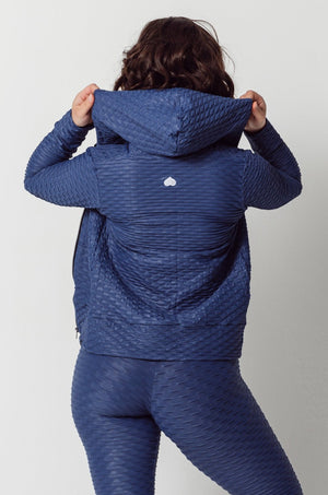 Chrome Hoodie Indigo (FINAL SALE)