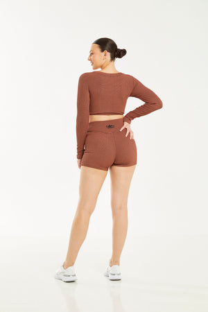 Lounge Shorts Mahogany