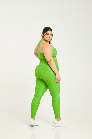 Chrome Leggings Lime (FINAL SALE)
