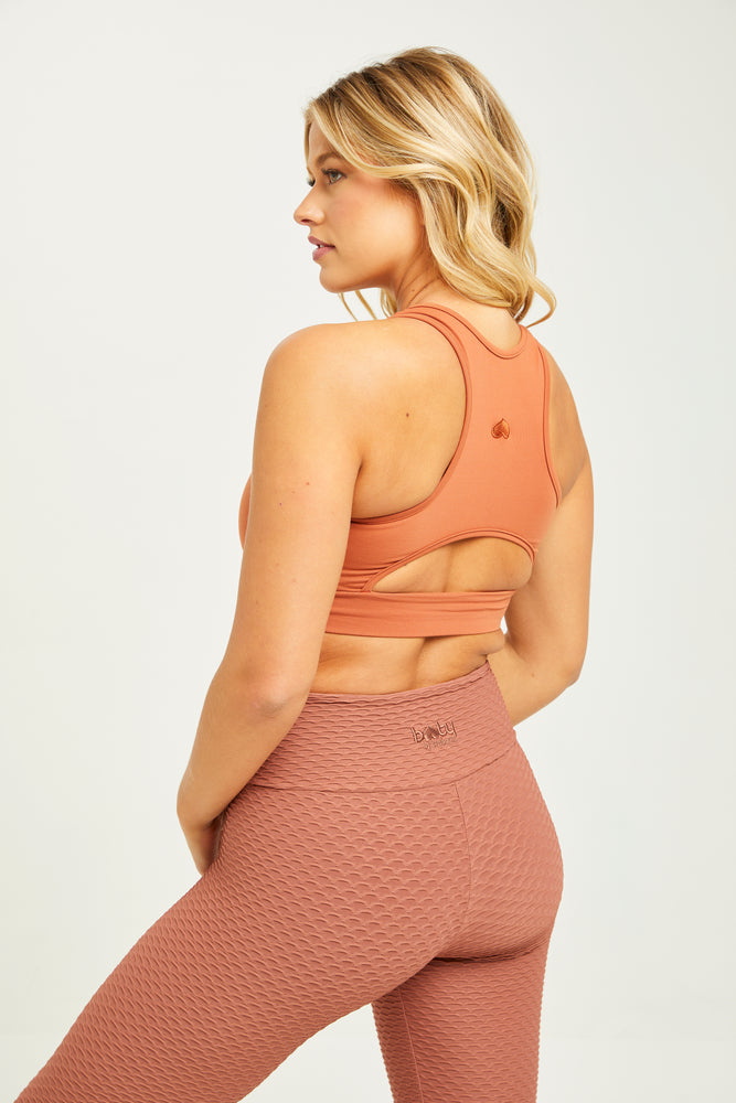 Textureless Support Top Terracotta