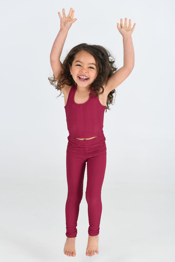 Original Kids Leggings Vinho