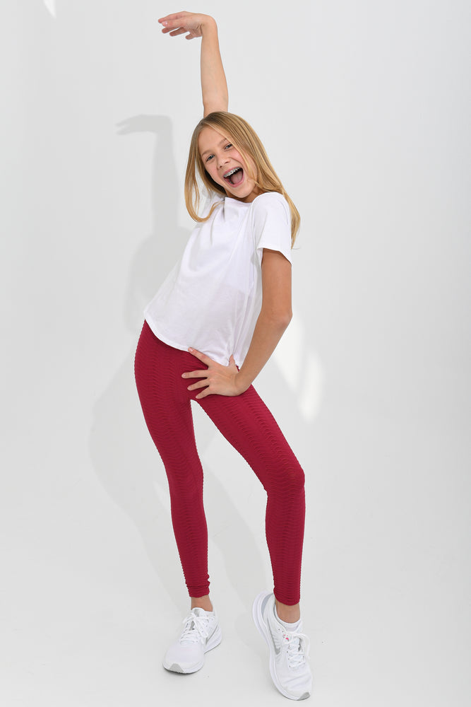 Original Kids Leggings Vinho